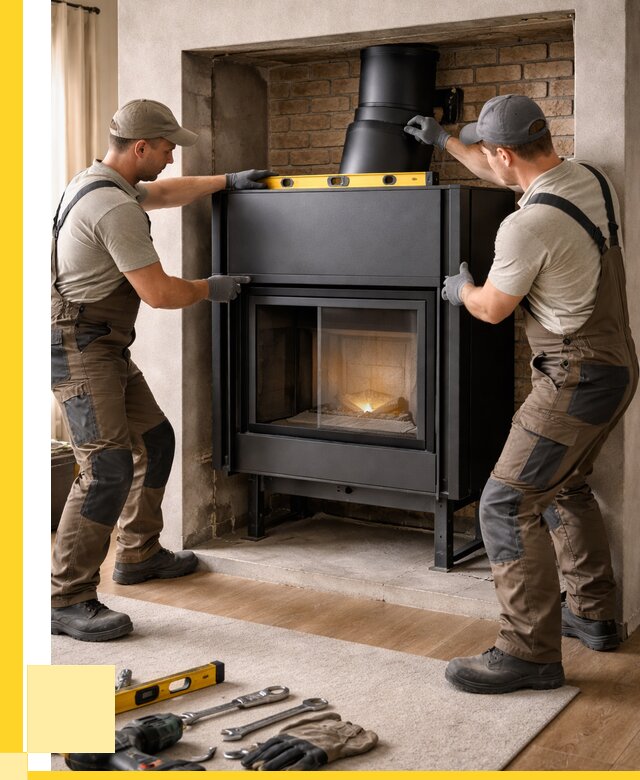 Установка каминных топок в Кирове-Чепецке под ключ от 19573 р. | ЭриданКрв