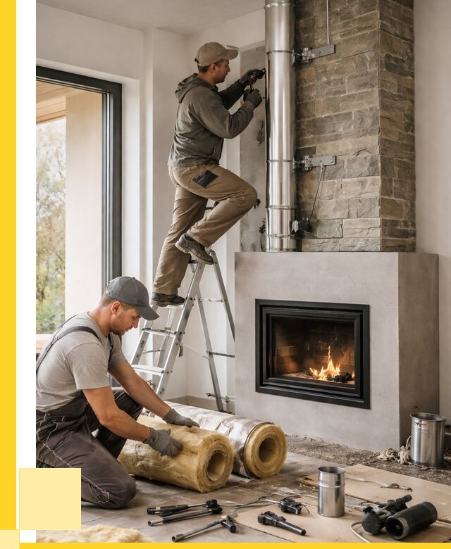 Монтаж дымоходов для каминов в Кирове-Чепецке от 16311 р. ЭриданКрв