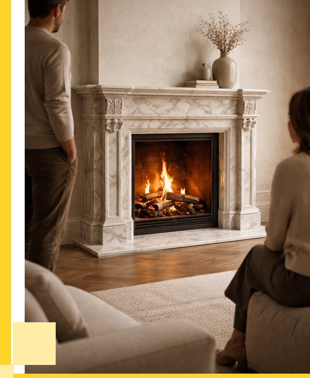 Мраморные камины под ключ в Кирове-Чепецке от 271850 р. | ЭриданКрв