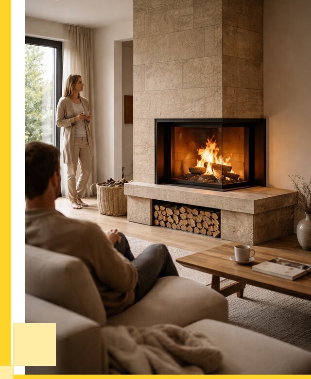 Угловые камины из кирпича установка в Кирове-Чепецке от 163110 р. ЭриданКрв