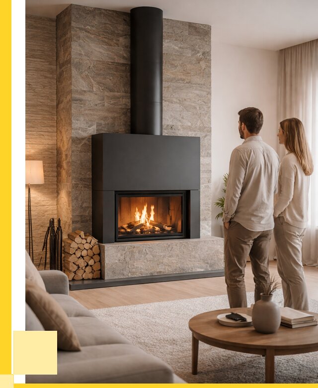 Закрытые камины под ключ в Кирове-Чепецке от 130488 р., ЭриданКрв