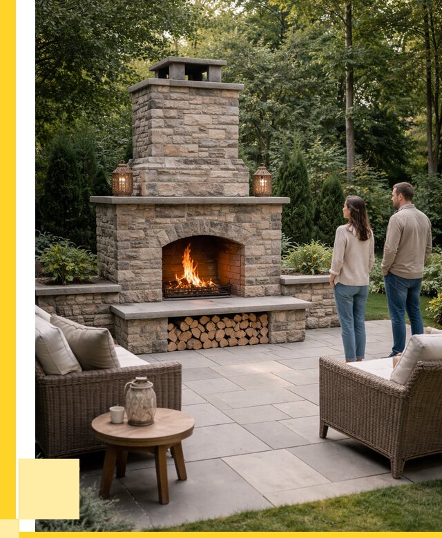 Уличные камины из кирпича в Кирове-Чепецке от 163110 р. | ЭриданКрв