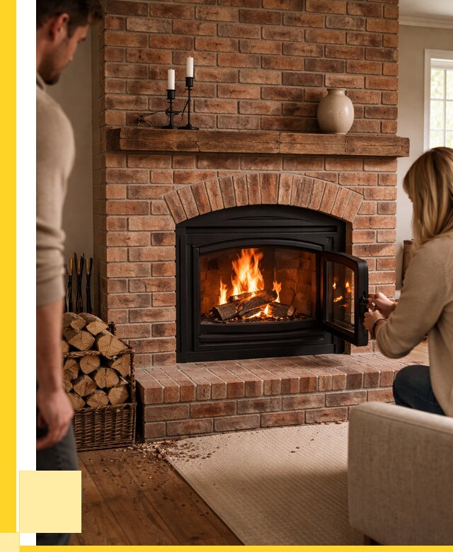 Кирпичные камины под ключ в Кирове-Чепецке от 163110 р. | ЭриданКрв