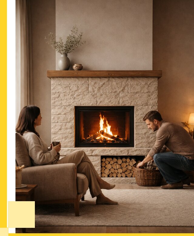 Камины для дома в Кирове-Чепецке под ключ от 163110 р. | ЭриданКрв