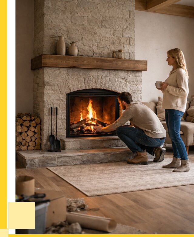 Камины для загородного дома в Кирове-Чепецке от 380590 р., ЭриданКрв