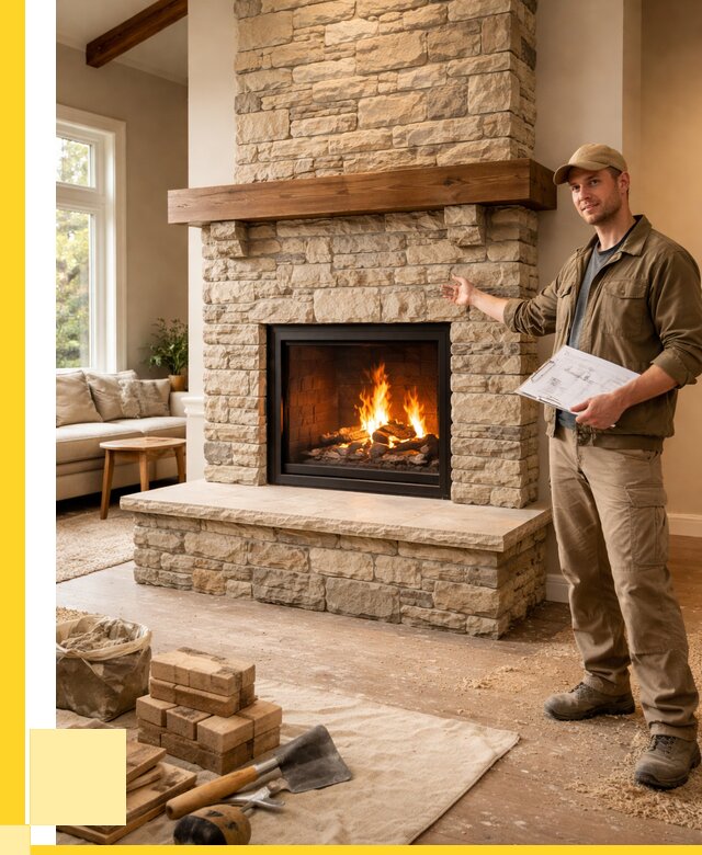 Камины под ключ в Кирове-Чепецке от 195732 р. | ЭриданКрв — установка