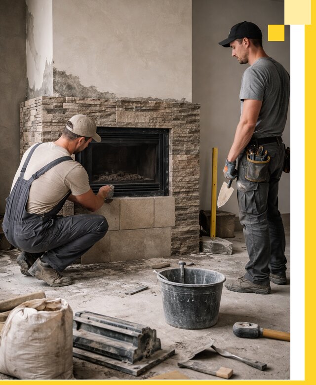 Камины под ключ в Кирове-Чепецке: проект, изготовление и монтаж