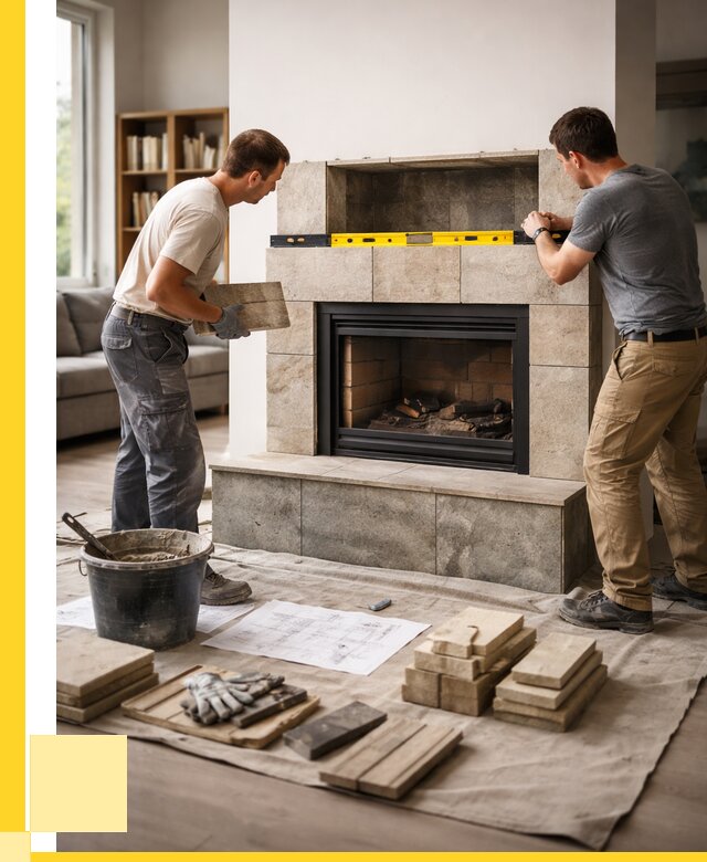 Монтаж каминов и установка в Кирове-Чепецке от 48933 р. | ЭриданКрв