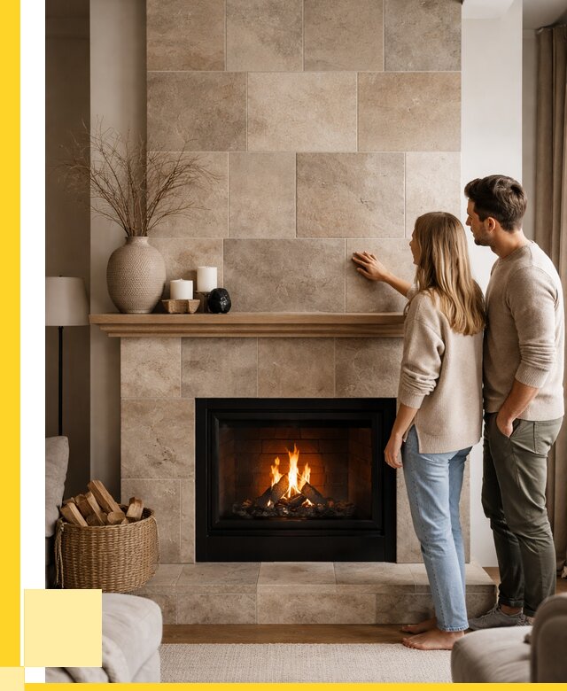 Облицовка каминов керамогранитом в Кирове-Чепецке от 4893 р. | ЭриданКрв