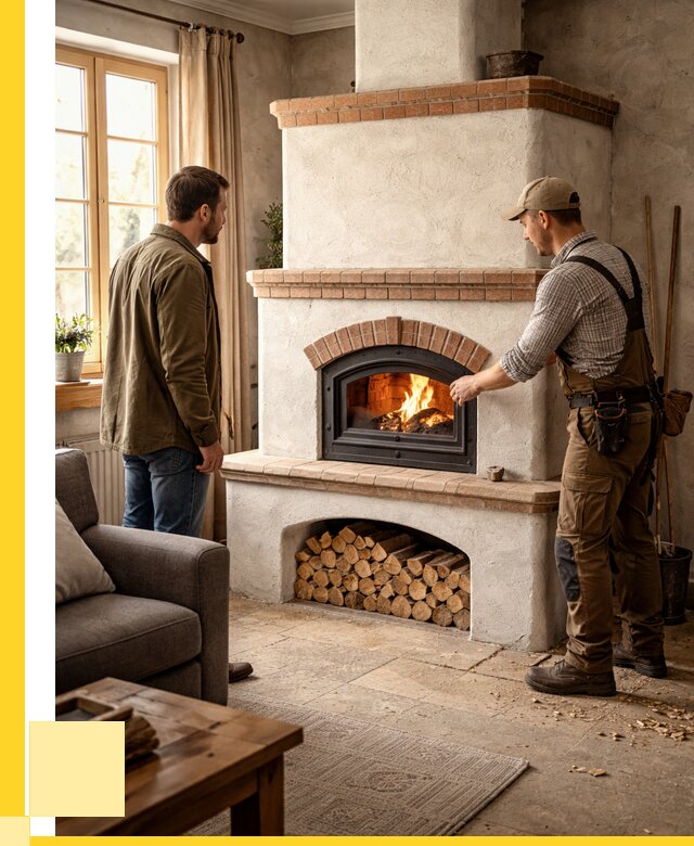 Печи камины в Кирове-Чепецке: кирпичные, изразцовые от 65244 р. | ЭриданКрв