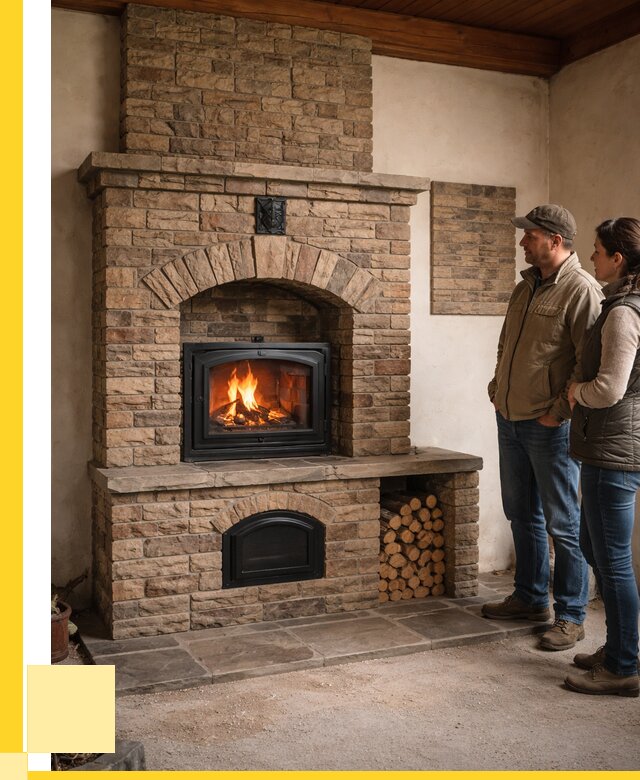 Кирпичная печь под ключ в Кирове-Чепецке от 163110 р. | ЭриданКрв