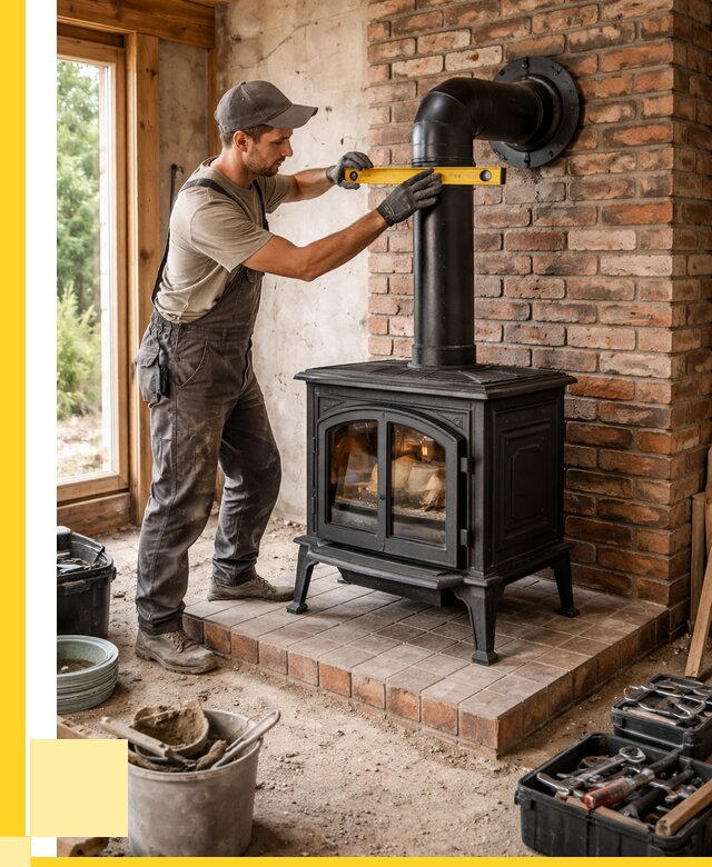 Монтаж печей установка банной печи в Кирове-Чепецке от 16311 р. | ЭриданКрв