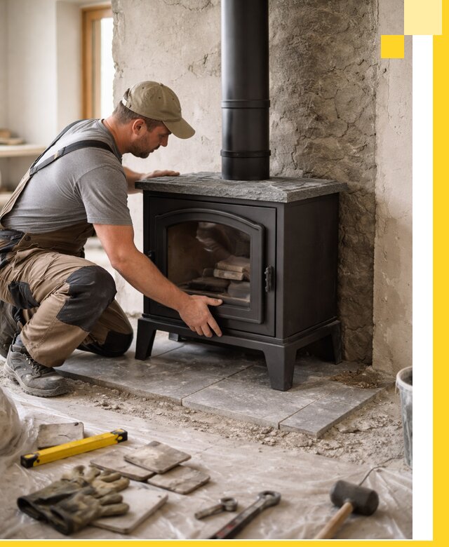 Профессиональный монтаж печей и каминов в Кирове-Чепецке под ключ