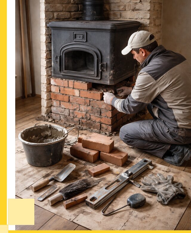 Ремонт печей в Кирове-Чепецке от 13049 р., услуги печника ЭриданКрв