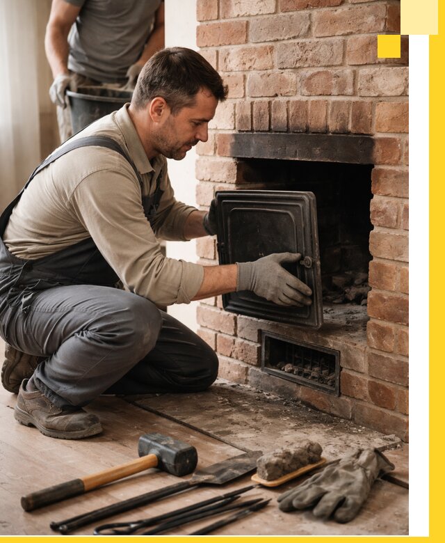 Ремонт печей в Кирове-Чепецке с гарантией качества и безопасности