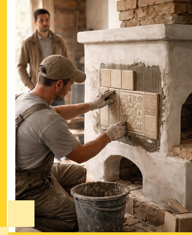 Отделка печей и банных печей в Кирове-Чепецке от 38059 р. | ЭриданКрв