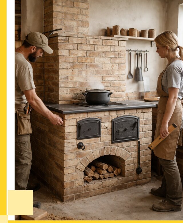 Варочно отопительные печи в Кирове-Чепецке от 97866 р. | ЭриданКрв