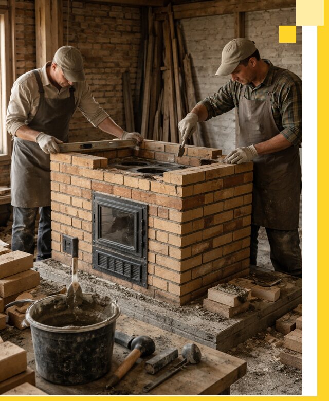 Изготовление и установка варочных печей под ключ в Кирове-Чепецке