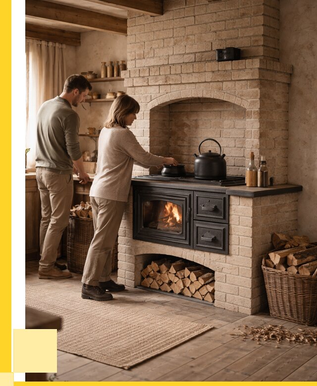 Печи с плитой в Кирове-Чепецке от 48933 р. | ЭриданКрв — кирпичная печь