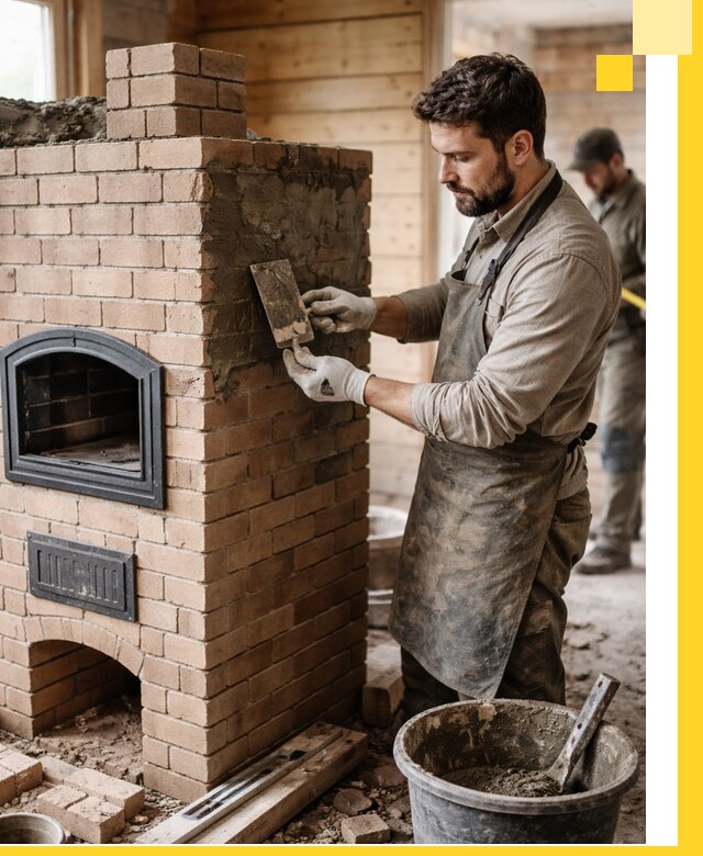 Изготовление и установка печей-шведок под ключ в Кирове-Чепецке