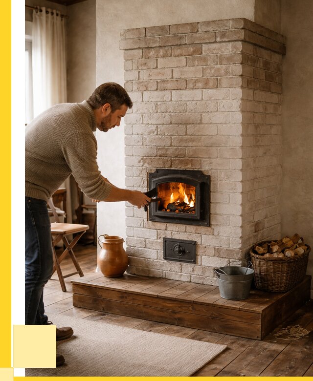 Печь голландка из кирпича в Кирове-Чепецке от 92429 р. | ЭриданКрв