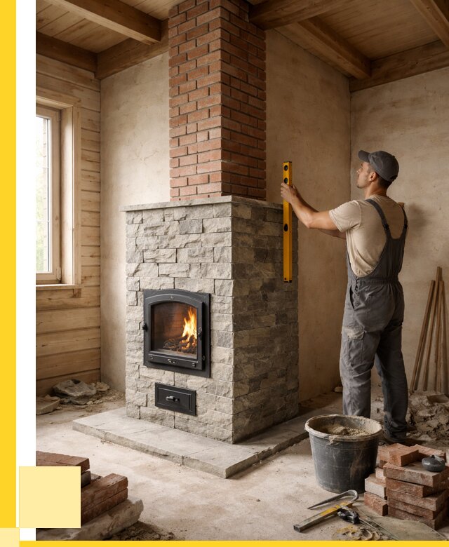 Печи и дымоходы под ключ в Кирове-Чепецке от 48933 р., ЭриданКрв