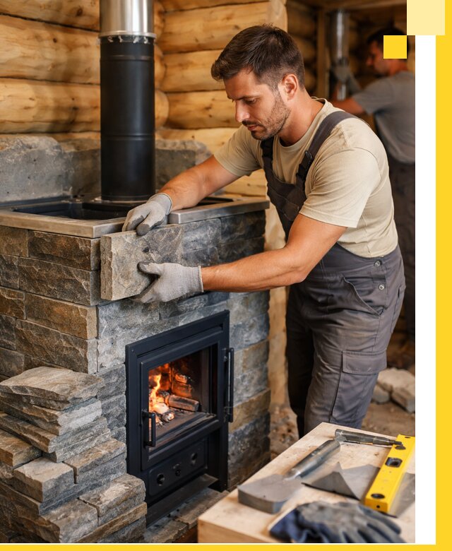 Печи для бани под ключ в Кирове-Чепецке: изготовление и монтаж