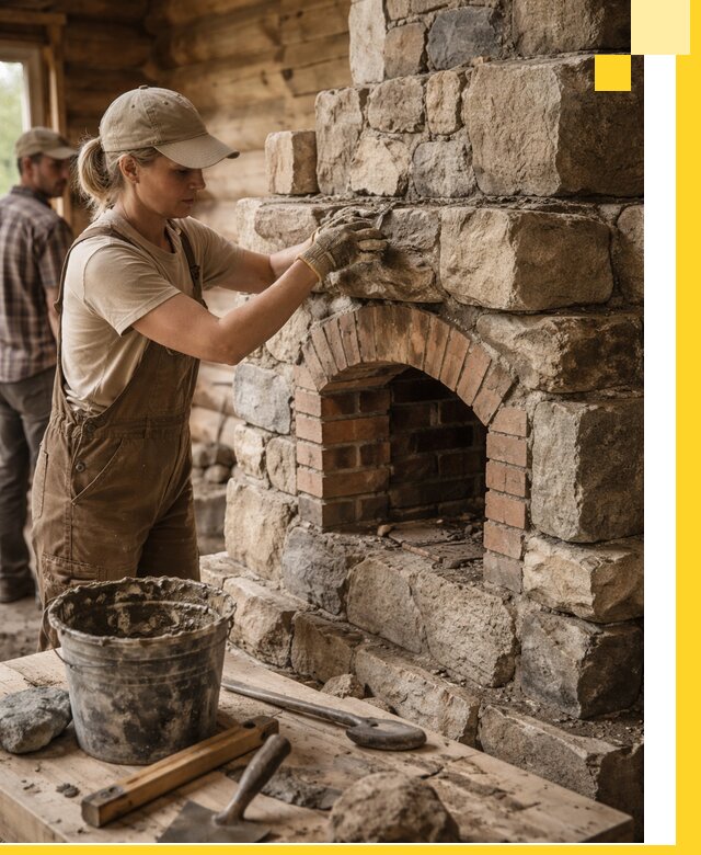 Каменные печи на заказ и монтаж в Кирове-Чепецке, долговечные решения