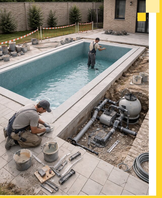 Строительство бассейнов под ключ в Кирове-Чепецке: проекты и монтаж