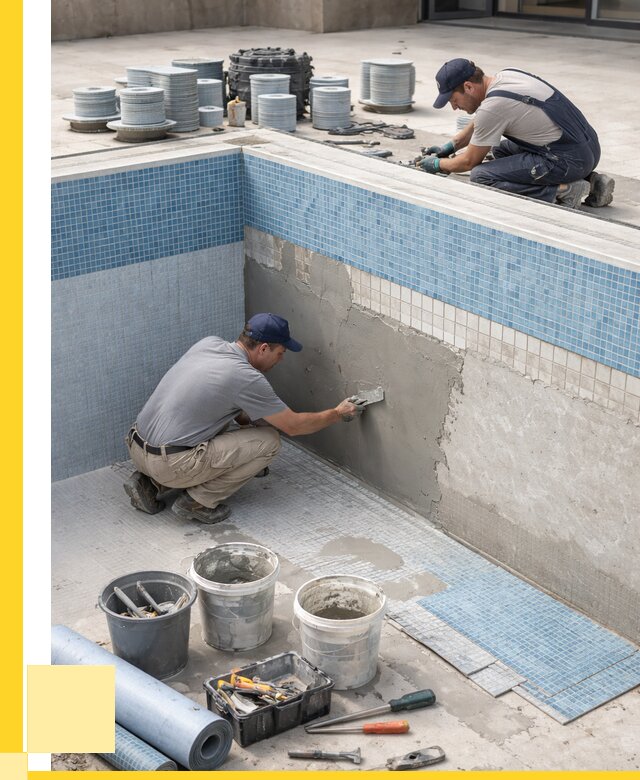 Ремонт и обслуживание бассейнов в Кирове-Чепецке от 27185 р. | ЭриданКрв