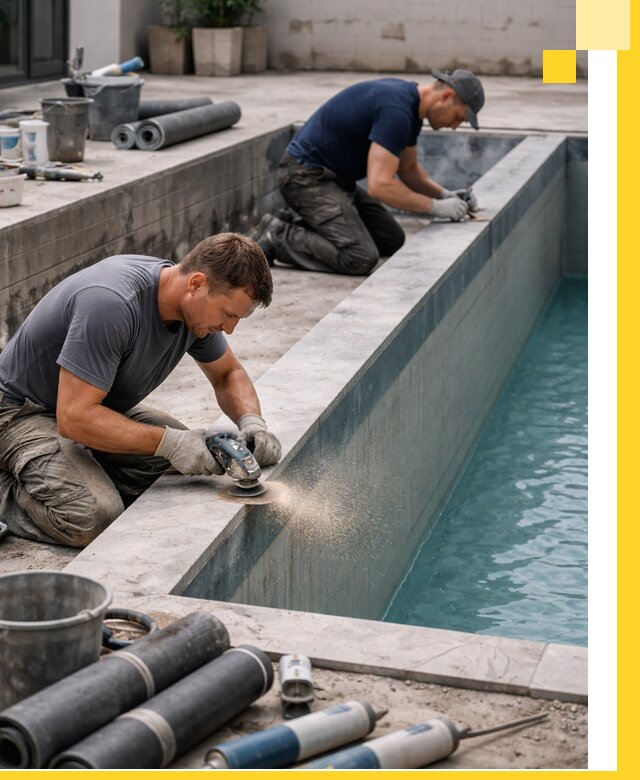 Профессиональный ремонт бассейнов под ключ в Кирове-Чепецке