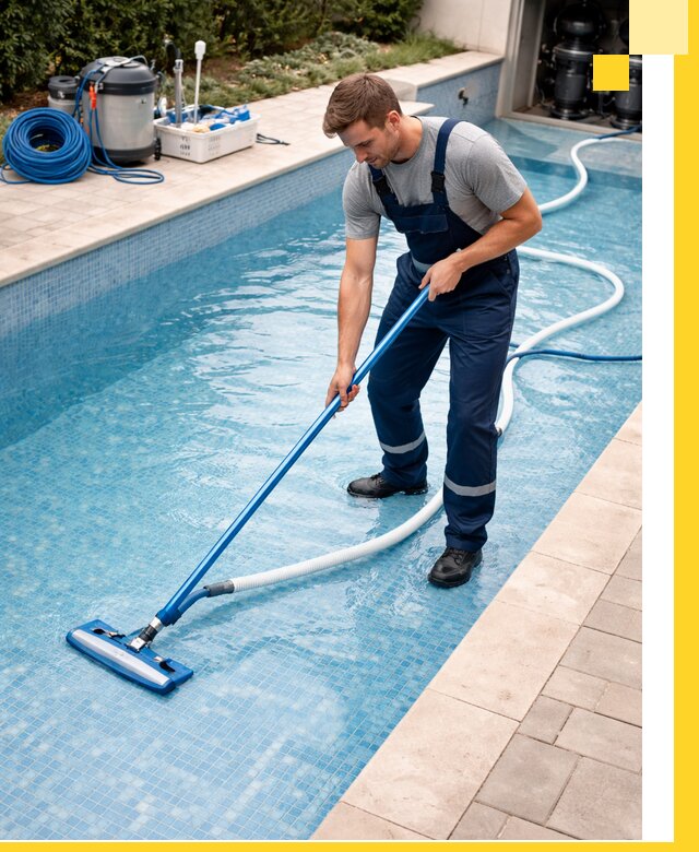 Профессиональная чистка бассейнов и фильтров в Кирове-Чепецке под ключ