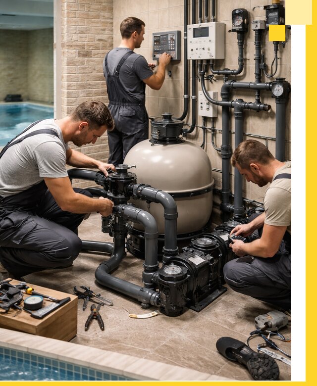 Комплексное оборудование для бассейнов под ключ в Кирове-Чепецке