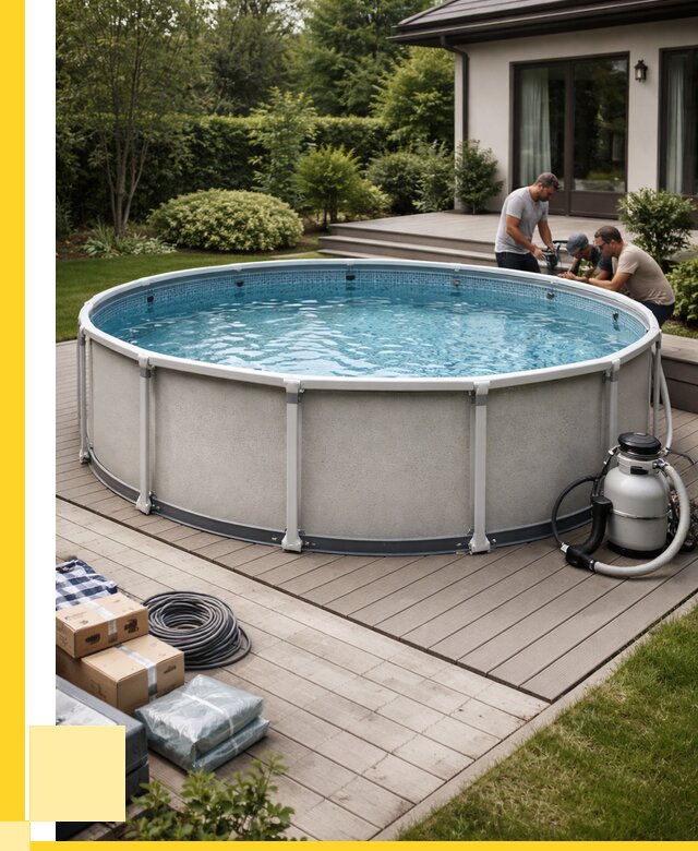 Купить каркасные бассейны в Кирове-Чепецке от 48933 р. | ЭриданКрв