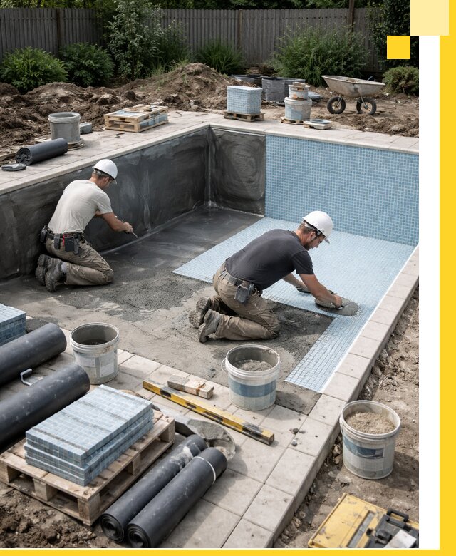 Проектирование и строительство стационарных бассейнов в Кирове-Чепецке