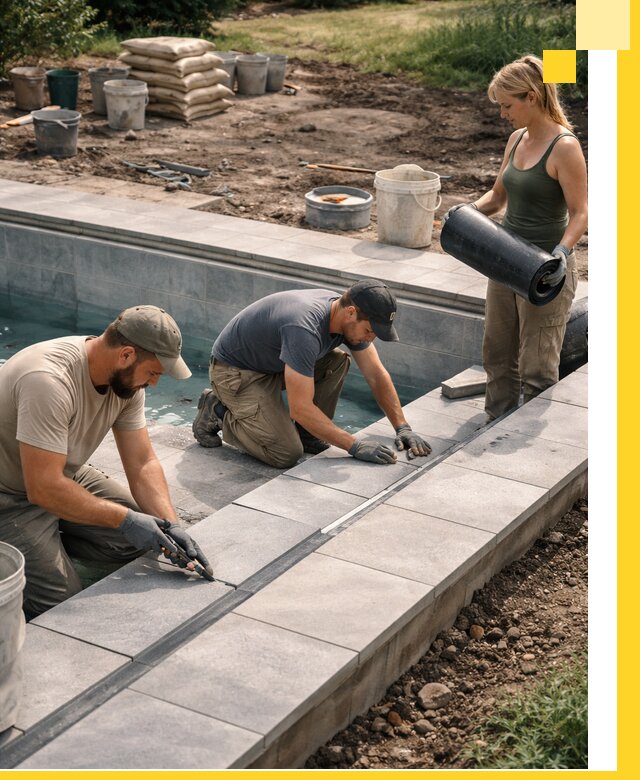 Строительство и монтаж уличных бассейнов под ключ в Кирове-Чепецке