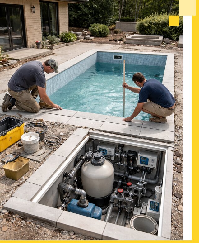 Строительство качественных домашних бассейнов под ключ в Кирове-Чепецке