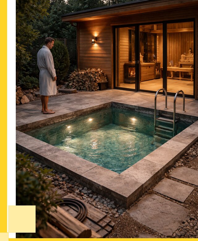 Бани с бассейном под ключ в Кирове-Чепецке от 103303 р. | ЭриданКрв