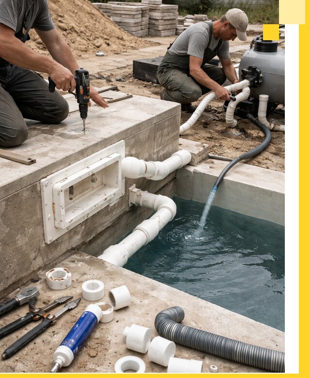 Строительство скиммерных бассейнов под ключ в Кирове-Чепецке