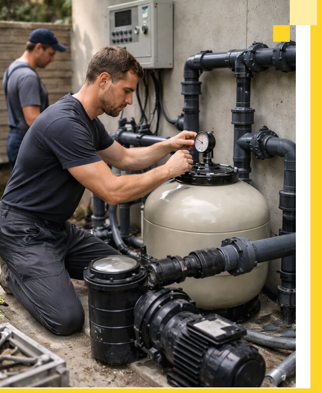 Поставка и монтаж фильтровального оборудования для бассейнов в Кирове-Чепецке