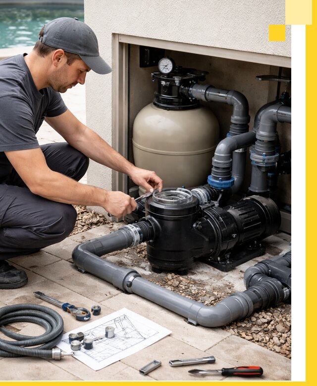 Поставка, монтаж и сервис насосов для бассейнов в Кирове-Чепецке