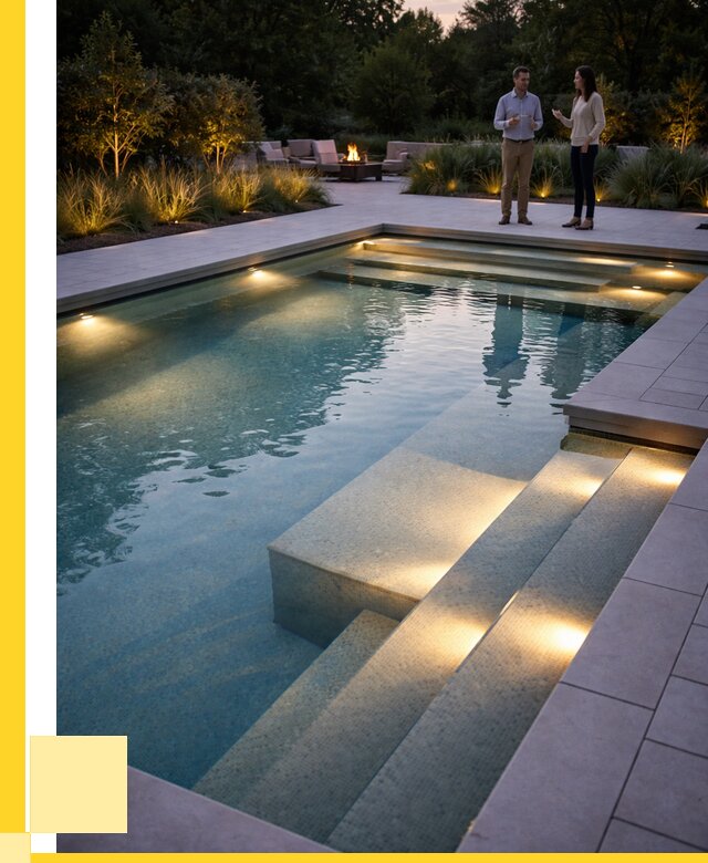 Освещение бассейнов в Кирове-Чепецке под ключ от 27185 р. | ЭриданКрв