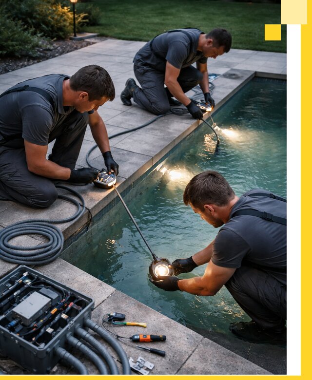 Профессиональное освещение бассейнов в Кирове-Чепецке: дизайн и монтаж