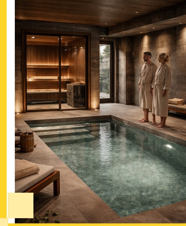 Сауна с большим бассейном в Кирове-Чепецке от 1304880 р. ЭриданКрв