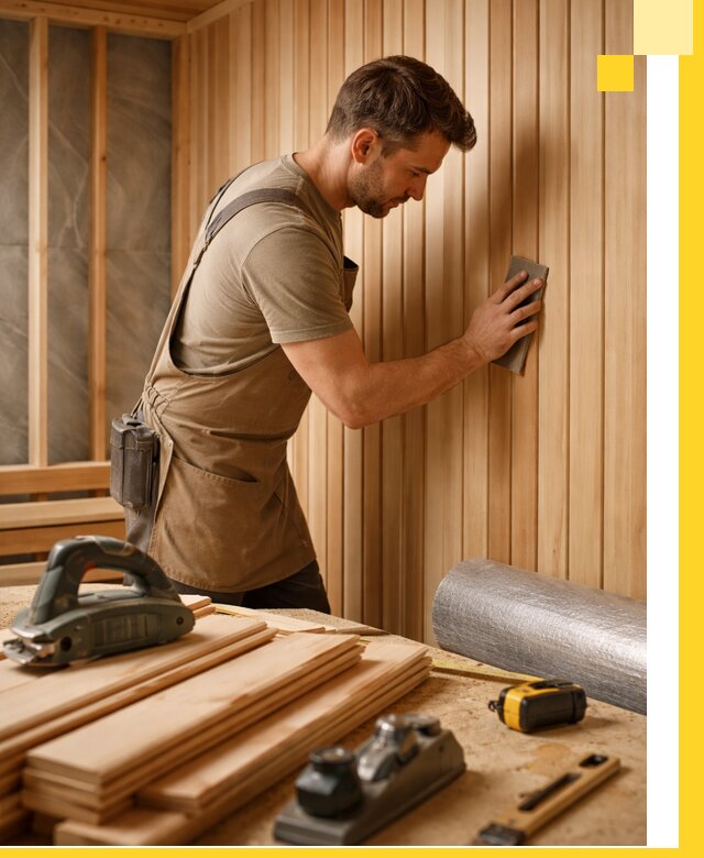 Профессиональная отделка саун и парных под ключ в Кирове-Чепецке