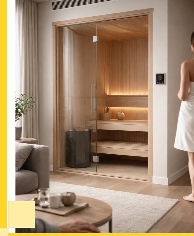 Сауна в квартире под ключ в Кирове-Чепецке от 130488 р. ЭриданКрв