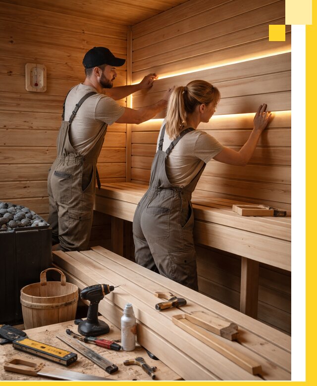 Дизайн саун и бань под ключ с индивидуальным проектом в Кирове-Чепецке