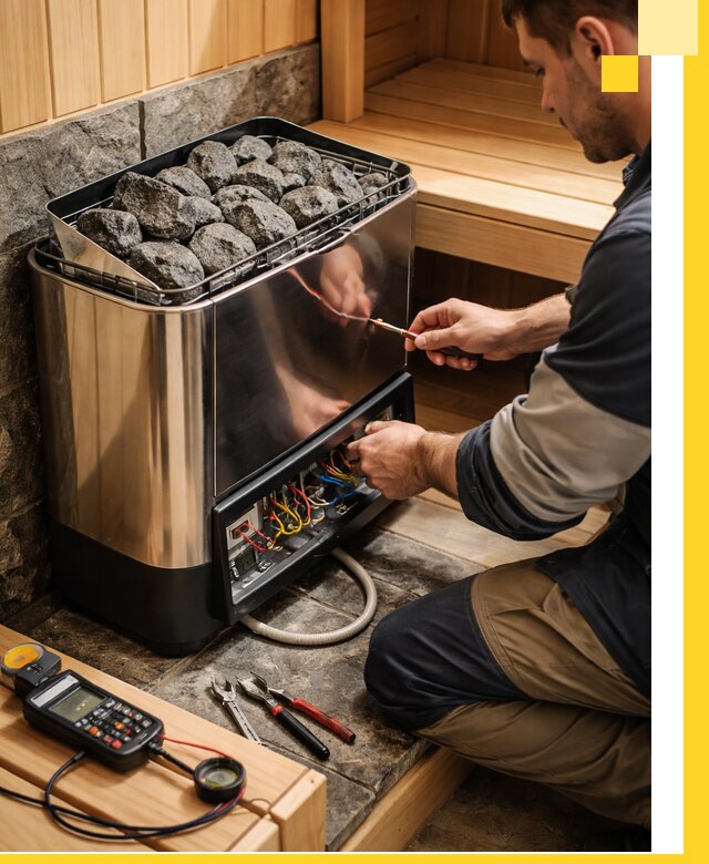 Продажа и установка электрокаменок для саун в Кирове-Чепецке