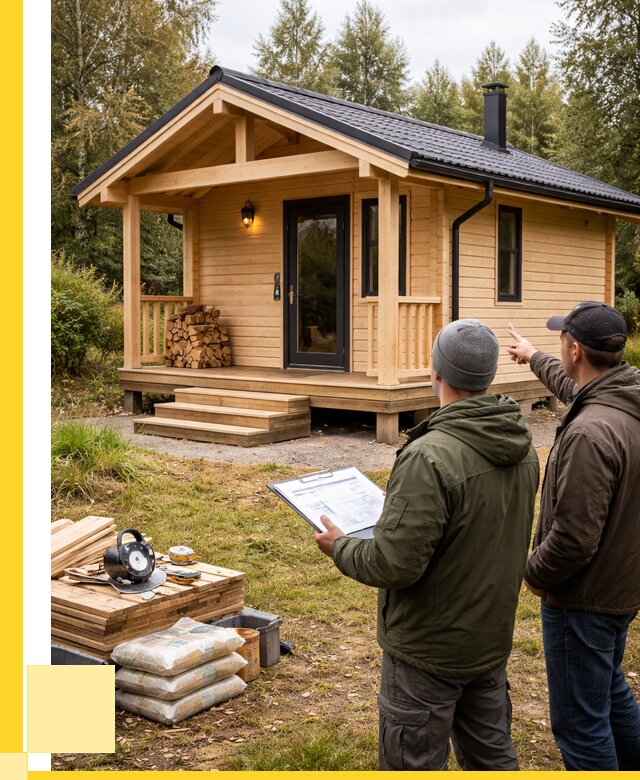 Каркасные бани под ключ в Кирове-Чепецке от 326220 р. | ЭриданКрв