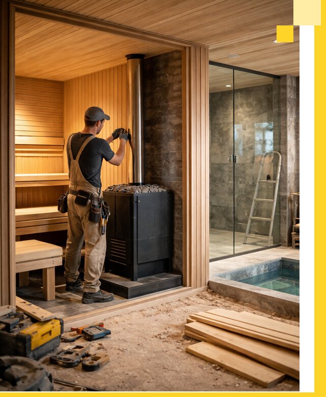 Полное строительство банных комплексов под ключ в Кирове-Чепецке